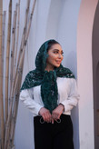 مینی زنانه مزونی گیپور دور دانتل وارداتی