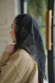 مینی زنانه مزونی گیپور دور دانتل وارداتی