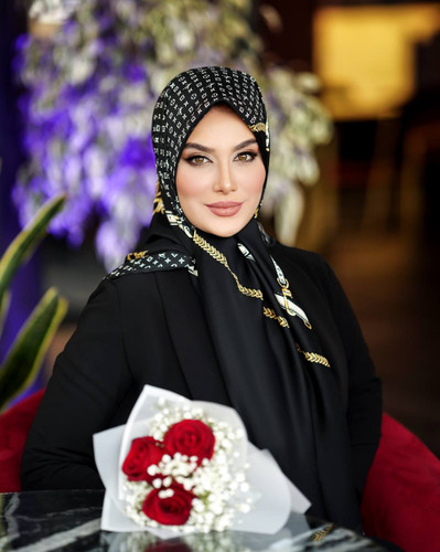 روسری زنانه لویی ویتون ابریشم ژاکارد وارداتی