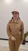 ست زنانه سوئیشرت شلوار مغزی دوزی بازل وارداتی